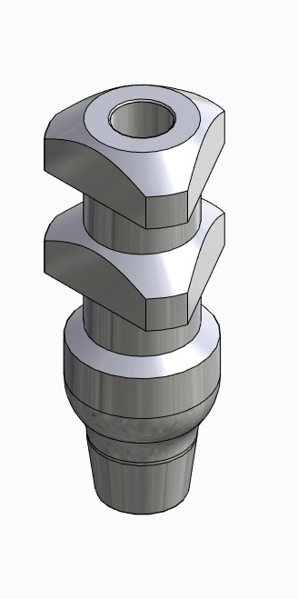 BIONIKA CORTILOG CCL, Impression coping for open tray, uniform, non-positioned