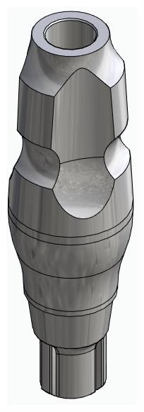 BIONIKA CORTILOG CCL, Impression coping for closed tray, uniform, positioned
