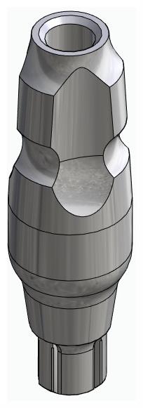 BIONIKA CORTILOG CCL, Impression coping for closed tray, uniform, positioned