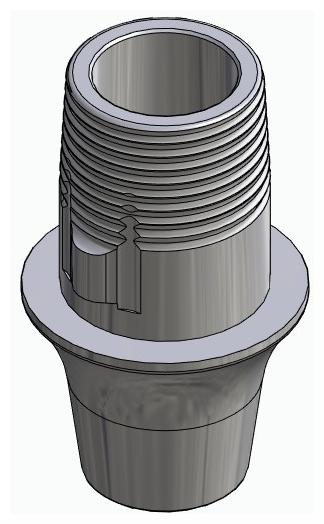 BIONIKA CORTILOG CCL, Titanium base, non-positioned