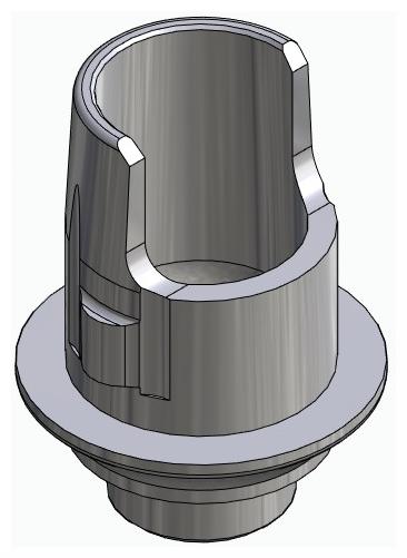 BIONIKA SI, Flexi base, implant level, non-positioned
