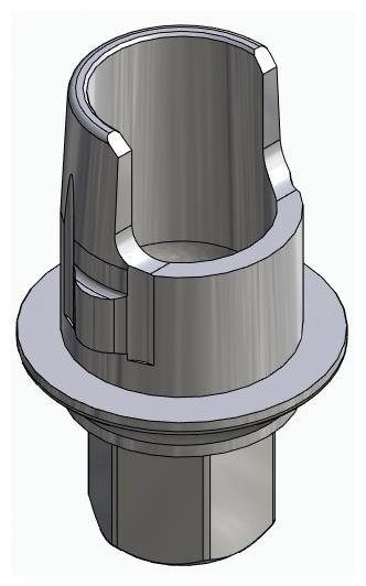 BIONIKA SI, Flexi base, implant level, positioned, type-A