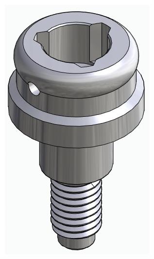 BIONIKA SI, Locator abutment, straight