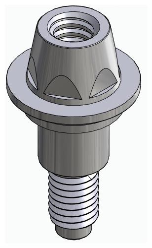 BIONIKA SI, Multi-unit abutment, straight, screwable, narrow, LT2.7