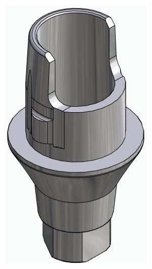 BIONIKA AG, Flexi base, implant level, positioned, type-A
