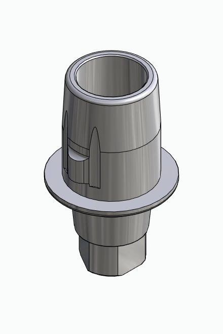 BIONIKA AG, Titanium base, positioned