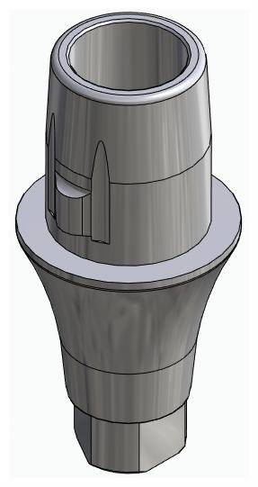 BIONIKA AG, Titanium base, positioned
