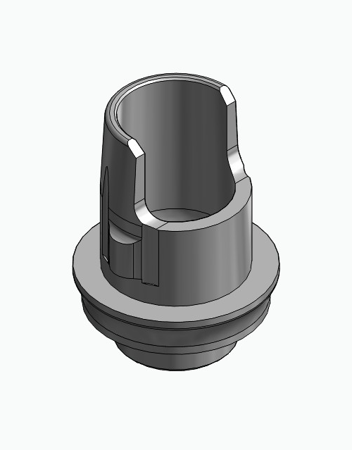 BIONIKA 3I, Flexi base, implant level, non-positioned