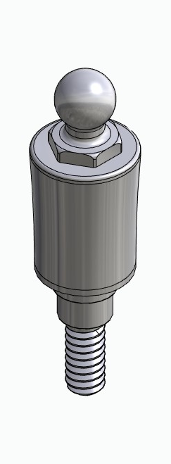 BIONIKA 3I, Ball abutment, OC, normal