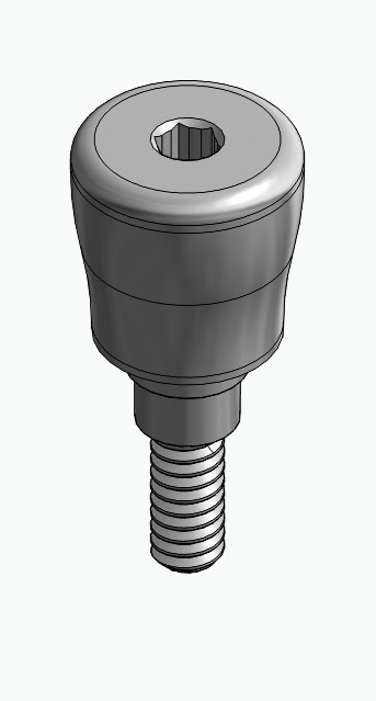 BIONIKA 3I, Healing abutment, anatomical