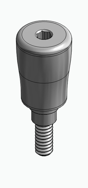 BIONIKA 3I, Healing abutment, anatomical