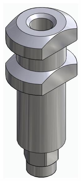 BIONIKA 3I, Impression coping for open tray, uniform, positioned