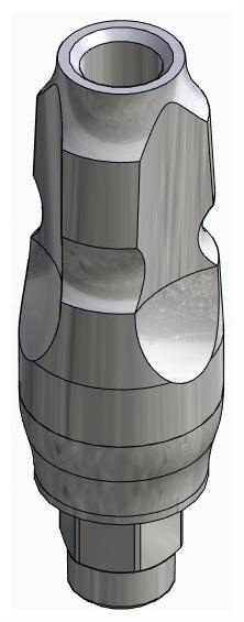 BIONIKA 3I, Impression coping for closed tray, uniform, positioned