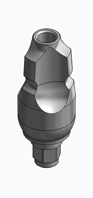BIONIKA 3I, Impression coping for closed tray, uniform, positioned
