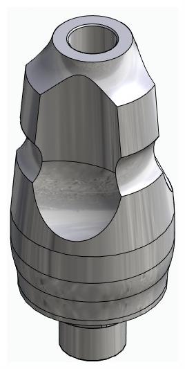 BIONIKA 3I, Impression coping for closed tray, uniform, positioned
