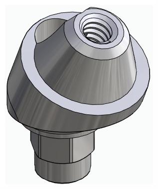 BIONIKA 3I, Multi-unit abutment, angled, positioned, wide, LT2, type-A