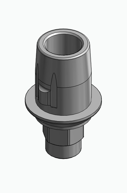 BIONIKA 3I, Titanium base, positioned