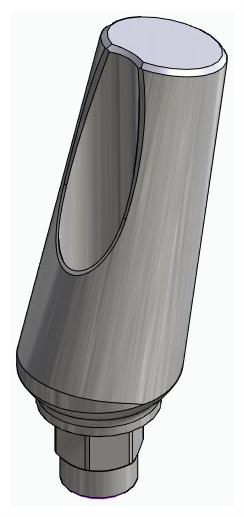 BIONIKA 3I, Universal abutment, angled, positioned, type-A
