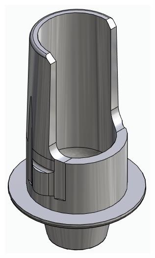 BIONIKA DI UF, Flexi base, implant level, non-positioned