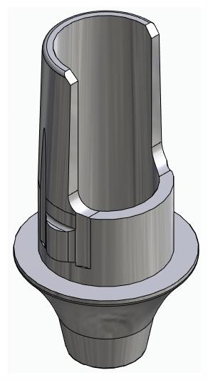 BIONIKA DI UF, Flexi base, implant level, non-positioned