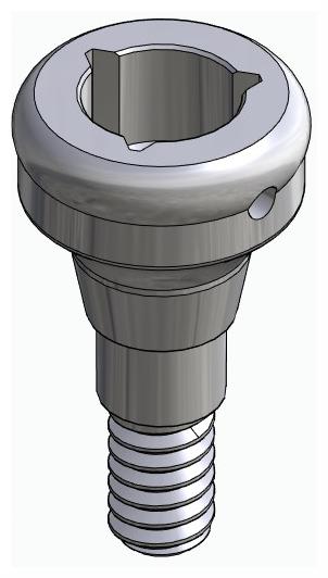 BIONIKA DI UF, Locator abutment, straight