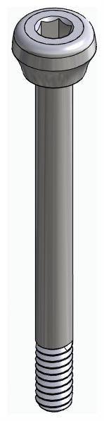 BIONIKA DI UF, Impression coping screw, closed tray, short