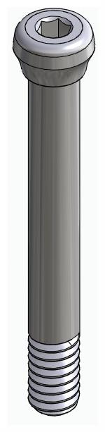 BIONIKA DI UF, Impression coping screw, closed tray, short
