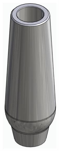 BIONIKA DI UF, Universal abutment, straight, non-positioned