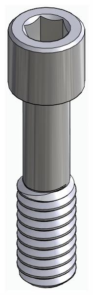 BIONIKA DI SM, Abutment screw, surgical