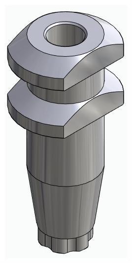 BIONIKA DI SM, Impression coping for open tray, uniform, positioned