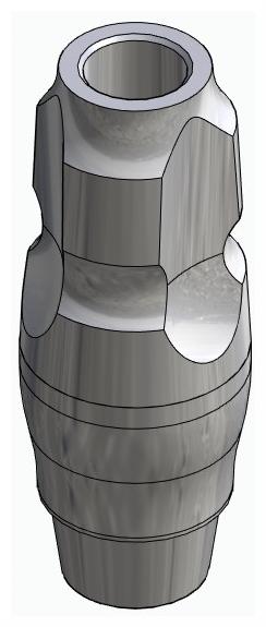 BIONIKA DI SM, Impression coping for closed tray, uniform, non-positioned