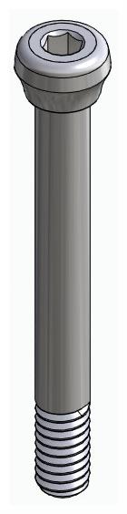 BIONIKA DI SM, Impression coping screw, closed tray, short