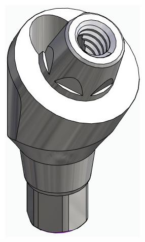 BIONIKA iSy, Multi-unit abutment, angled, positioned, narrow, LT2.7, type-A