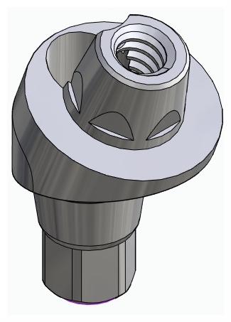 BIONIKA iSy, Multi-unit abutment, angled, positioned, narrow, LT2.7, type-B