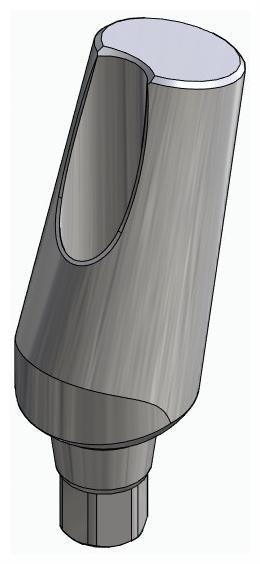 BIONIKA iSy, Universal abutment, angled, positioned, type-A