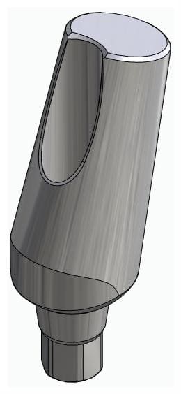 BIONIKA iSy, Universal abutment, angled, positioned, type-B