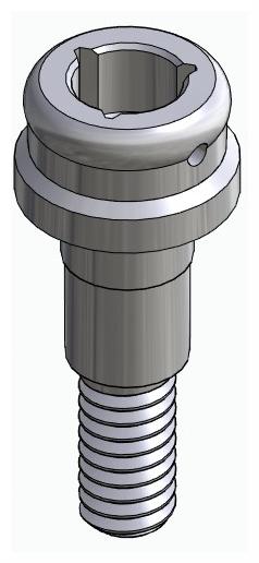 BIONIKA UP, Locator abutment, straight