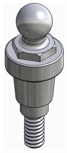 BIONIKA KT, Ball abutment, OC, normal
