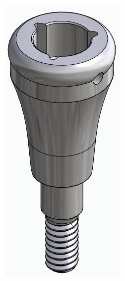 BIONIKA KT, Locator abutment, straight