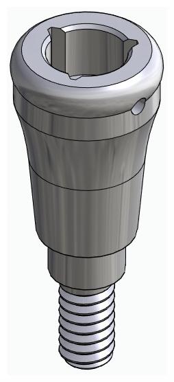 BIONIKA KT, Locator abutment, straight
