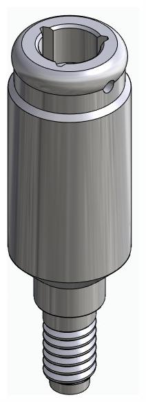 BIONIKA SD, Locator abutment, straight