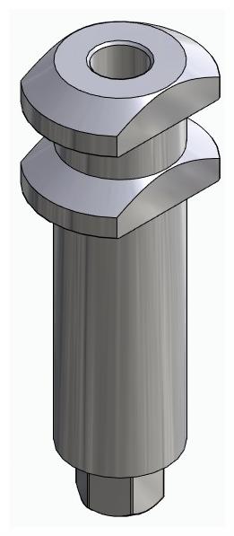 BIONIKA SD, Impression coping for open tray, uniform, positioned