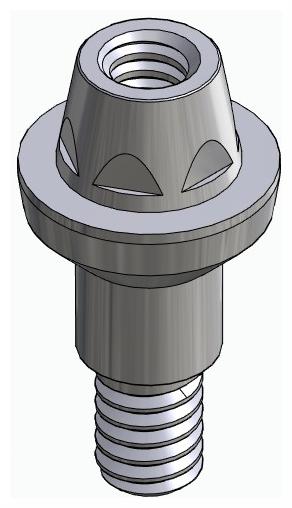 BIONIKA SD, Multi-unit abutment, straight, screwable, narrow, LT2.7