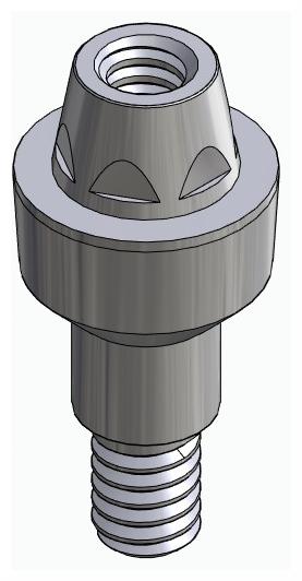 BIONIKA SD, Multi-unit abutment, straight, screwable, narrow, LT2.7