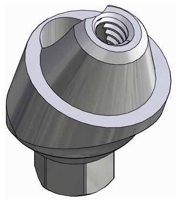 BIONIKA SD, Multi-unit abutment, angled, positioned, wide, LT2, type-A