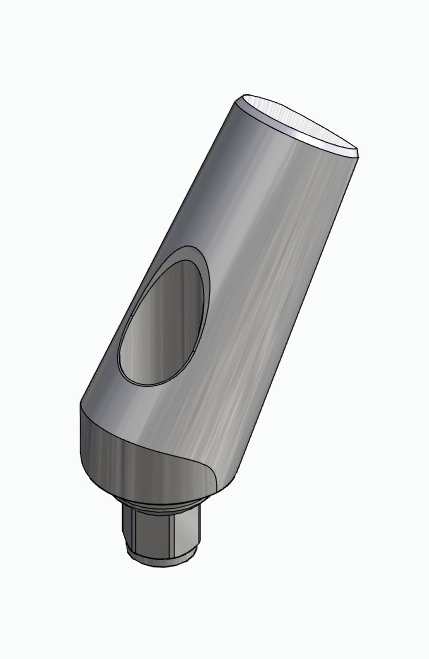 BIONIKA SD, Universal abutment, angled, positioned, type-B