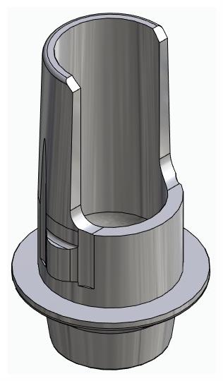 BIONIKA ND, Flexi base, implant level, non-positioned