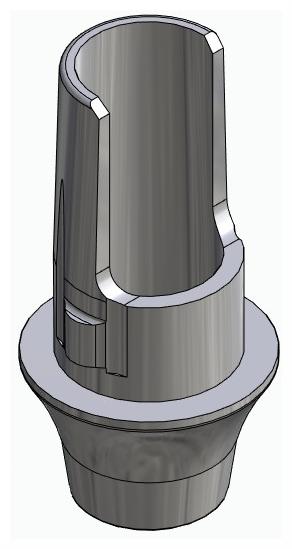 BIONIKA ND, Flexi base, implant level, non-positioned