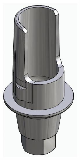 BIONIKA ND, Flexi base, implant level, positioned, type-A