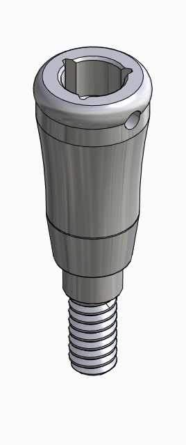 BIONIKA ND, Locator abutment, straight